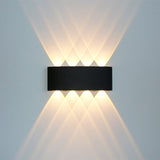 Erlöschen Wall Lamp - Black - 8.6" x 3.1" x 1.6" / 21.9cm x 8cm x 4cm - 8W / Warm White (2700-3500K) - Level Decor