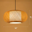 Equilibrium Rattan Pendant Light - 16" / 41cm - Level Decor
