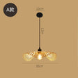 Bambus Chandelier Rattan Lamp - A - 13.7" / 35cm - Level Decor