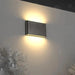 Bastian Outdoor Wall Lamp - B - Waterproof - White - 4.4" x .1.1" x 3.5" / 11.4cm x 2.4cm x 9cm - 6W / Warm White (3200K) - Level Decor