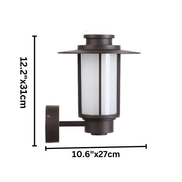Aurara Outdoor Wall Lamp - 12.2"x10.6"/ 31x27cm - Level Decor