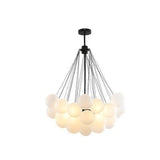 Blaise Chandelier - 37 Heads - Black - 31.5" x 29.5" / 80cm x 75cm - 40W / Cold White - Level Decor