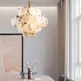 Bouclé Chandelier