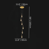 Luminique Cascade Chandelier