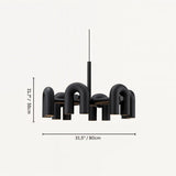 Gabardine Chandelier