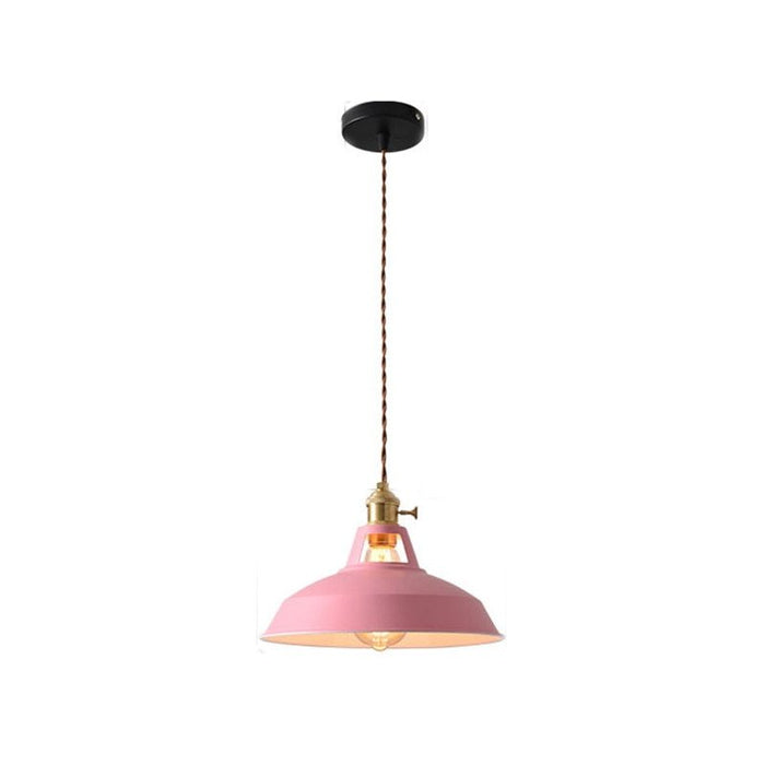 Sofia Pendant Light - Pink / 10.5" x 8" / 27cm x 20cm - Level Decor