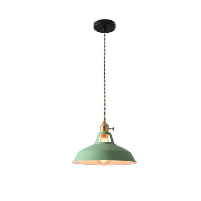 Sofia Pendant Light - Green / 10.5" x 8" / 27cm x 20cm - Level Decor