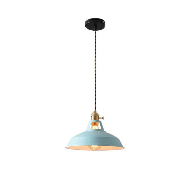 Sofia Pendant Light - Blue / 10.5" x 8" / 27cm x 20cm - Level Decor