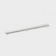 Solskin Pendant Light - White Rectangular Base - 1.2" x 19.7" / 3cm x 50cm - Level Decor