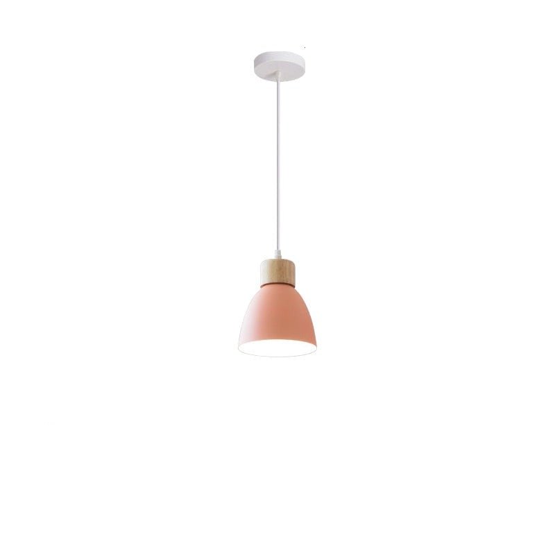 Solskin Pendant Light - Pink- No Bulb - Level Decor