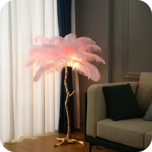 Estelle Floor Lamp - Pink / Small - 25.5" x 31.5″ / 65cm x 80cm - Level Decor