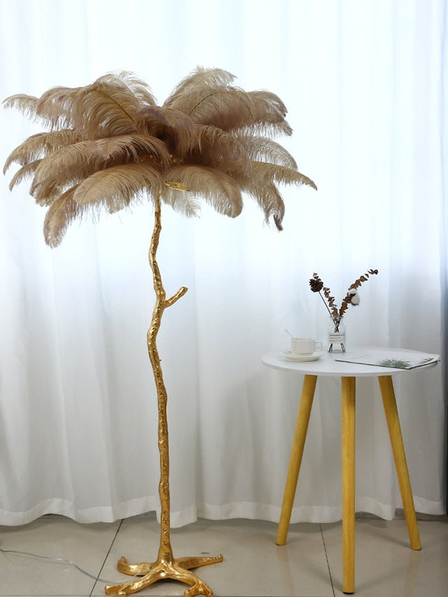 Estelle Floor Lamp - Khaki / Small - 25.5" x 31.5″ / 65cm x 80cm - Level Decor