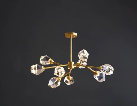 Cyrus Chandelier - A - 9 Lights - 31.5" x 17.7" / 80cm x 45cm - 45W / Warm Light - Level Decor