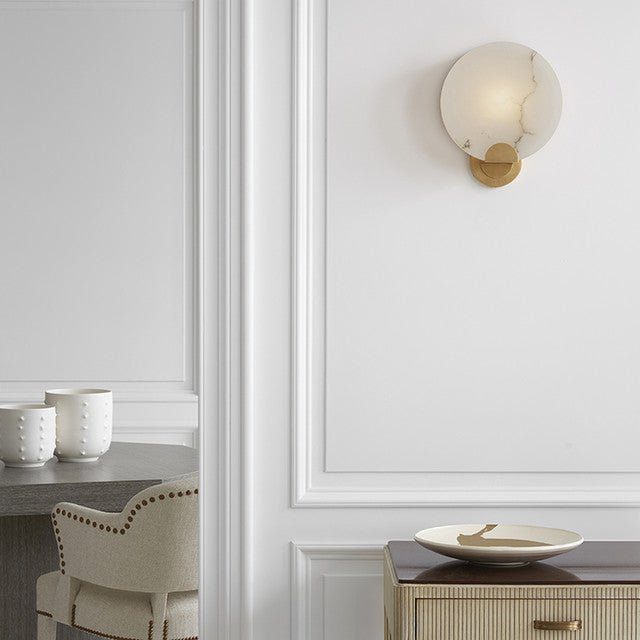 Croce Alabaster Wall Sconce
