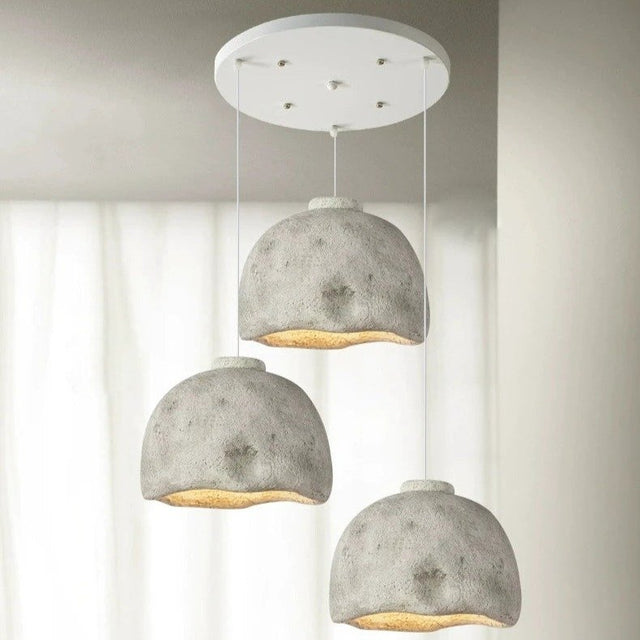 Sylvana Pendant Light - C - White - 13.8" / 35cm / Cool White - No Remote - Level Decor