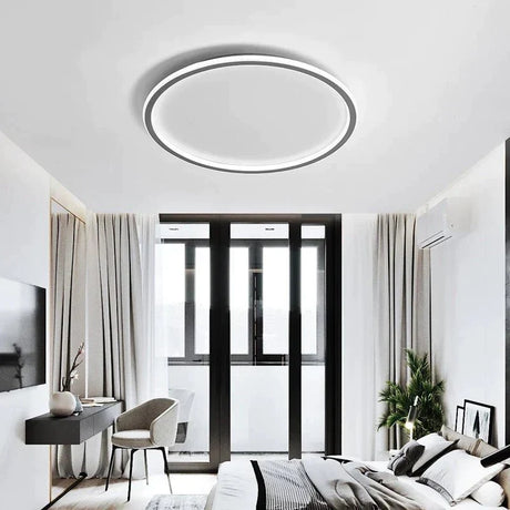 Lysia Ceiling Light - White - 11.8" / 30cm - 25W / Cold white - Level Decor
