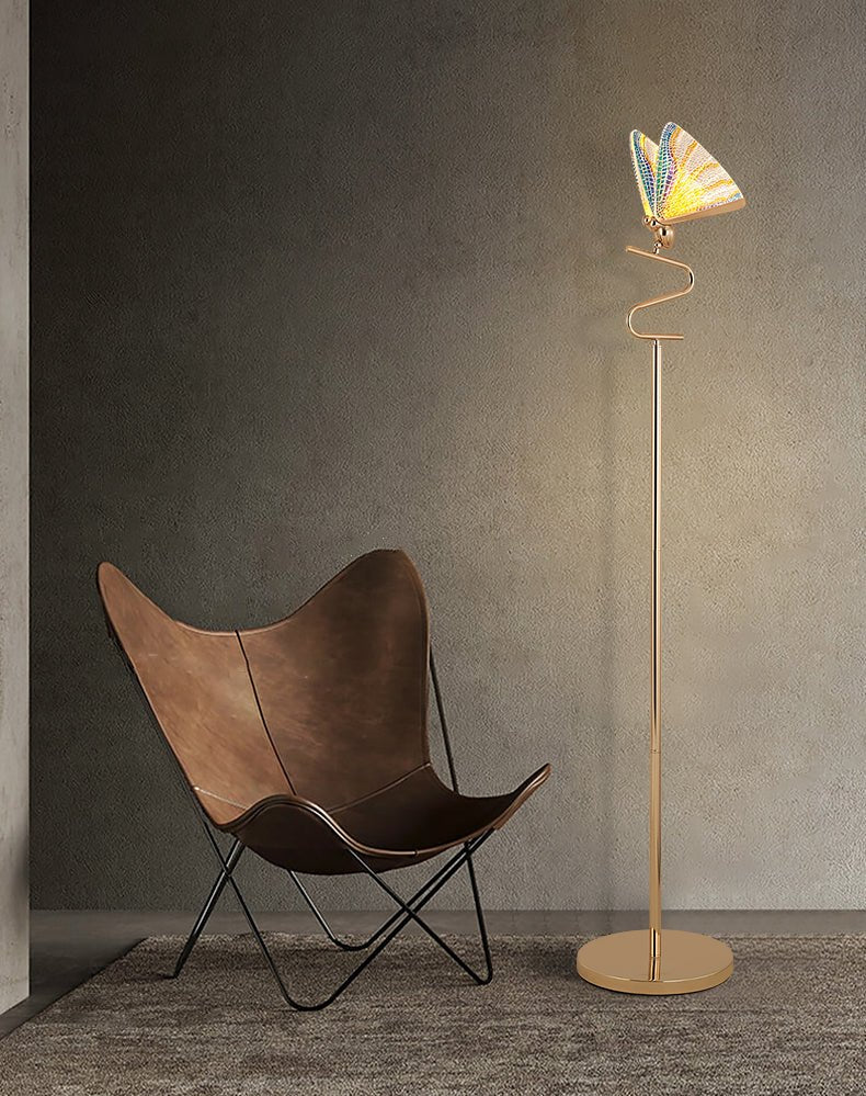 Ivan Floor Lamp - A / 11.8' x 61.4" / 30cm x 156cm - Level Decor