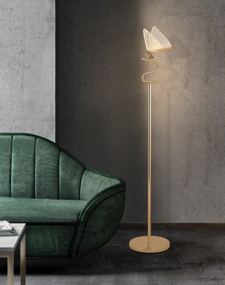 Ivan Floor Lamp - B / 11.8' x 61.4" / 30cm x 156cm - Level Decor