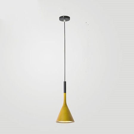 Vidar Pendant Light - Yellow / 5.9" x 14.2" / 15cm x 36cm - Level Decor