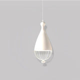 Amélie Pendant Light - A - White - Small - 6.3" x 20.5" / 16cm x 52cm - Level Decor