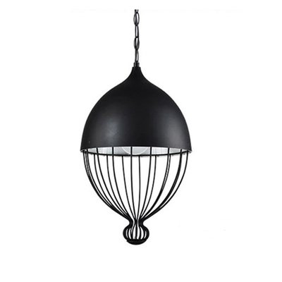 Amélie Pendant Light - B - Black - 11" x 17.7" / 28cm x 45cm - Level Decor