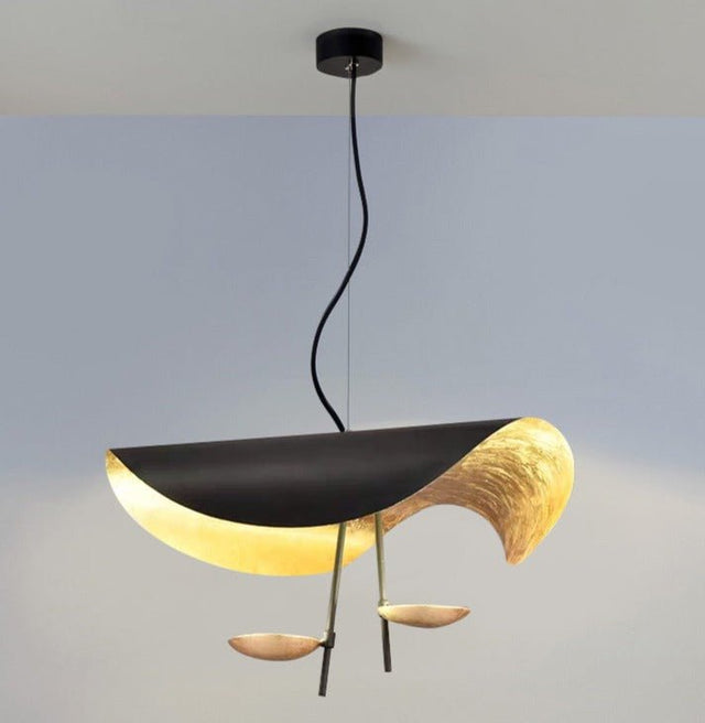 Emilia Pendant Light - Black - 2 Lights - 31.5" / 80cm / Warm Light - Level Decor