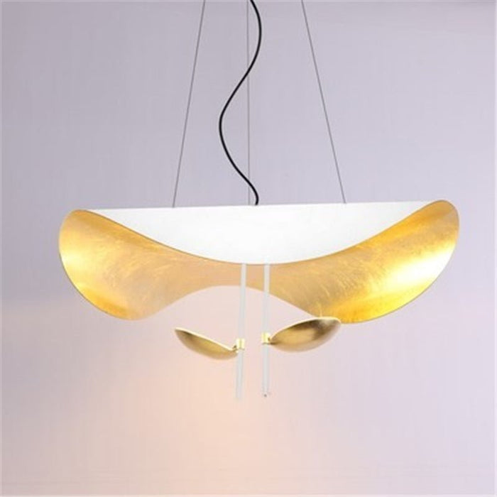 Emilia Pendant Light - White - 2 Lights - 31.5" / 80cm / Warm Light - Level Decor