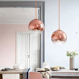 Zlata Pendant Light - Rose gold / 5.9" / 15cm - Level Decor