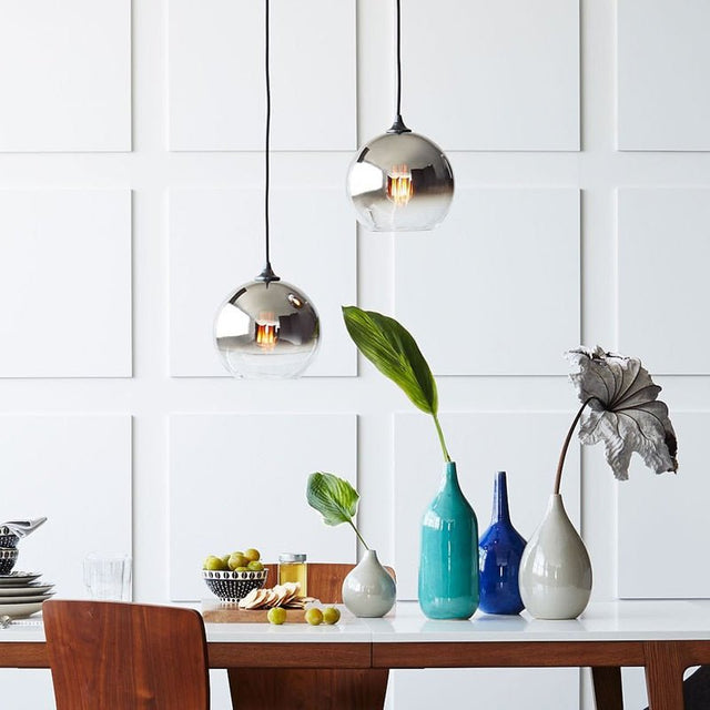 Zlata Pendant Light - Silver / 5.9" / 15cm - Level Decor