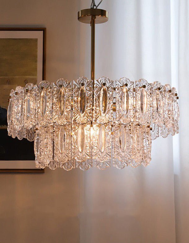 Friedrich Chandelier - 24.4" x 11" / 62cm x 28cm / Cold White - Level Decor