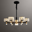 Georg Chandelier - Circular - 6 Lights - 23.6" x 14.9" - 60cm x 38cm - 72W / Color Adjustable (With Remote) - Level Decor