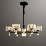 Georg Chandelier - Circular - 6 Lights - 23.6" x 14.9" - 60cm x 38cm - 72W / Color Adjustable (With Remote) - Level Decor