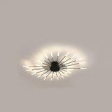 Pinnacle Chandelier - 28 Heads - Black - 41.3" x 3.5" / 105cm x 9cm - 56W - Level Decor