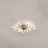 Pinnacle Chandelier - 18 Heads - Gold - 31.5" x 3.5" / 80cm x 9cm - 36W - Level Decor