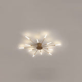 Pinnacle Chandelier - 12 Heads - Gold - 31.5" x 2.8" / 80cm x 7cm - 24W - Level Decor