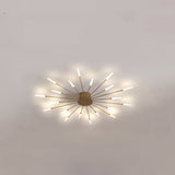 Pinnacle Chandelier - 20 Heads - Gold - 41.3" x 2.8" / 105cm x 7cm - 40W - Level Decor