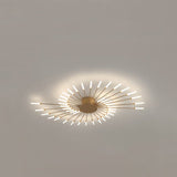 Pinnacle Chandelier - 42 Heads - Gold - 50.4" x 3.5" / 128cm x 9cm - 84W - Level Decor