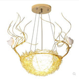 Gabriel Chandelier - E - 11.8" x 17.7 / 30cm x 45cm / 51-60W / Gold - Level Decor