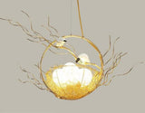 Gabriel Chandelier - O - 31.5" x 19.7" x 23.6" / 80cm x 50cm x 60cm / 51-60W / Gold - Level Decor