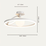 Zwaagwesteinde Ceiling Light