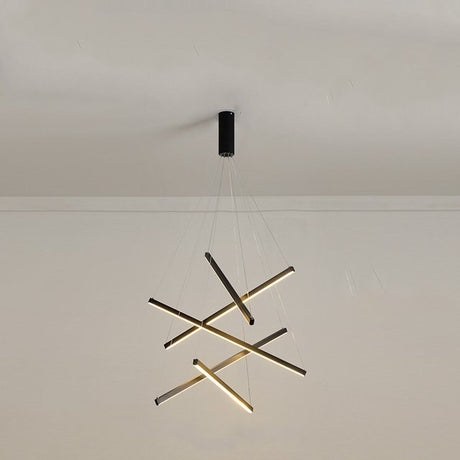Isidore Chandelier - 5 Heads - Black - 31.5" / 80cm - 60W / Warm White (3000K) - Level Decor