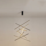 Isidore Chandelier - 9 Heads - Black - 47.2" / 120cm - 130W / Warm White (3000K) - Level Decor