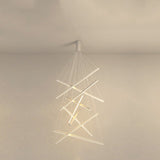 Isidore Chandelier - 9 Heads - White - 47.2" / 120cm - 130W / Warm White (3000K) - Level Decor