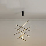 Isidore Chandelier - 7 Heads - Black - 39.4" / 100cm - 100W / Warm White (3000K) - Level Decor