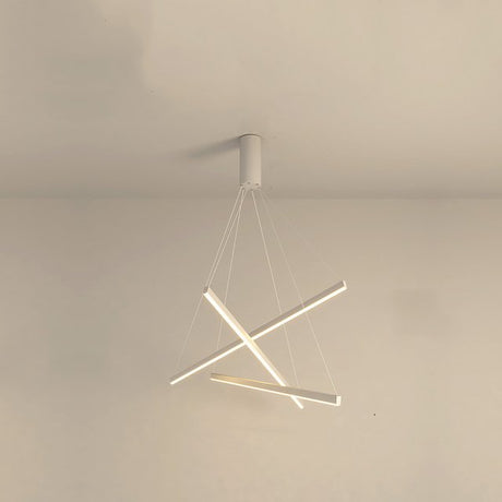 Isidore Chandelier - 3 Heads - White - 23.6" / 60cm - 30W / Warm White (3000K) - Level Decor