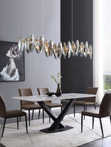 Iliana Chandelier - 35.4" x 9.1" / 90cm x 23cm - 125W / Cold White - Level Decor