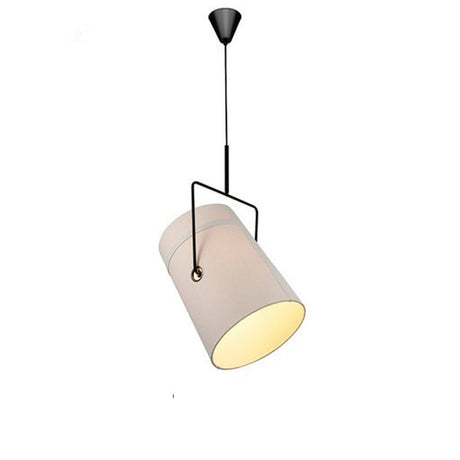 Oliver Pendant Light - Beige - 14.6" x 26.8" / 37cm x 68cm - Level Decor