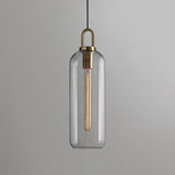 Zorina Pendant Light - B - Clear - Small - 5.1" x 15.7" / 13cm x 40cm - Level Decor