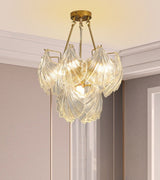 Kyros Chandelier - Round B -19.7" x 14.5" / 50cm x 37cm - 30W / Cool White Light - Level Decor