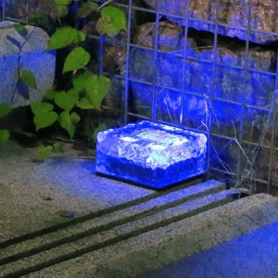Klaus Outdoor Floor Lamp - Small - 2.6" x 2" / 7cm x 5cm / Blue - Level Decor